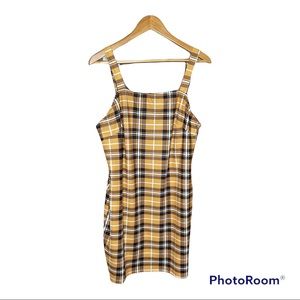 Shein Curve Plaid Bodycon Dress Size 1XL
